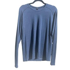 Men’s blue long sleeve Lululemon shirt size medium M